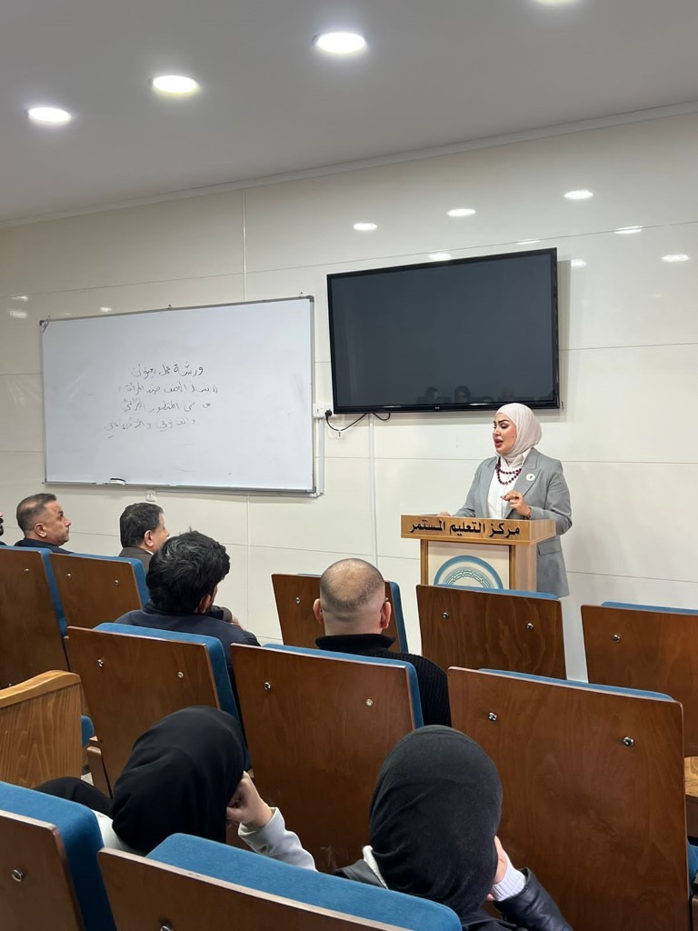 كلية الهندسة بالتعاون مع كلية القانون تنظم ورشة عمل حول