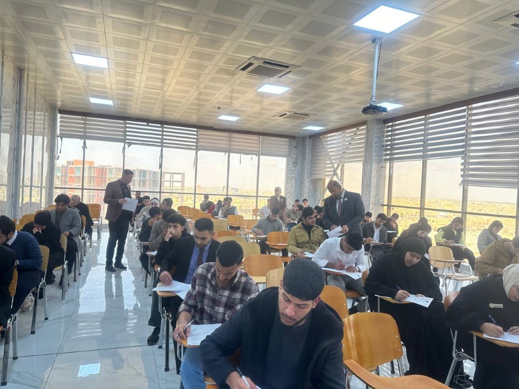 انطلاق امتحانات الفصل الأول للمرحلة الأولى في كلية القانون بجامعة العين العراقية