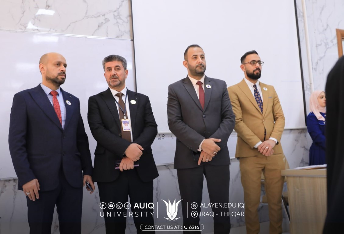 رئيس جامعة العين العراقية يتفقد القاعات الامتحانية في كلية التربية